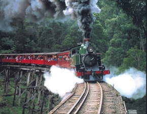 Puffing Billy - St Kilda Accommodation 1