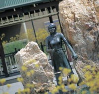 St Barbara Square and Statue - St Kilda Accommodation