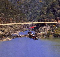Launceston Cataract Gorge  Gorge Scenic Chairlift - St Kilda Accommodation