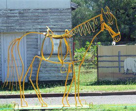 Augathella Wrought Iron Sculptures - St Kilda Accommodation 0
