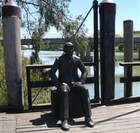 Captain John Egge Statue - St Kilda Accommodation