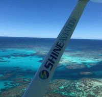 Pink Lake  Abrolhos Island Flyover - St Kilda Accommodation