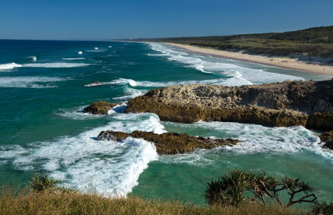Main Beach, North Stradbroke Island (Minjerribah) - St Kilda Accommodation 1
