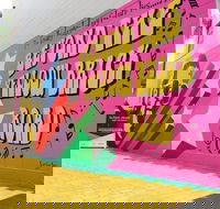 Yellow Brick Road and Elton John Mural - St Kilda Accommodation