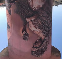 Kadina Water Tower Mural - St Kilda Accommodation