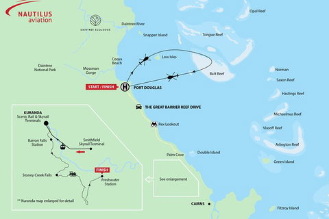 Day Tour To Kuranda, Rainforest And Port Douglas With Flight - St Kilda Accommodation 1