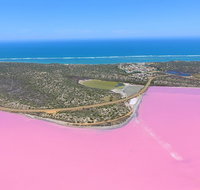 Pink Lake  Abrolhos Islands Nature Tour - St Kilda Accommodation