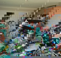 School holidays - Kids art class - Painting - St Kilda Accommodation