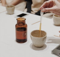 Online live streaming class Soy Wax Candle Making Set in a Japanese Ceramic - St Kilda Accommodation
