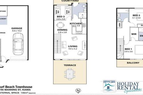 Surf Beach Townhouse - St Kilda Accommodation 4