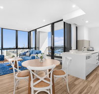 Grand Beach Views in 2-Bed Apartment With Balcony - St Kilda Accommodation