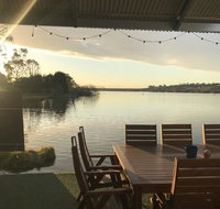 Shack built over the Murray River - St Kilda Accommodation