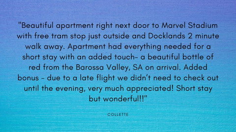 2Bedroom Apartment With Views In Docklands Next To CBD & Marvel Stadium - St Kilda Accommodation 9