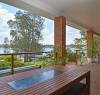 The House on the Lake  Fishing Point Lake Macquarie - honestly put the line in and catch fish - St Kilda Accommodation