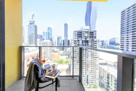 A Chic 2BR Apt City Views Near Southern Cross - St Kilda Accommodation 0