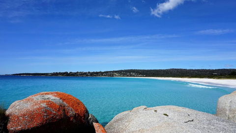 BAY OF FIRES BEACH SHACK Ocean Views From A Modern Beachhouse - St Kilda Accommodation 3