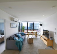 2 Bed 2 Bathroom Brand New Unit with Gym and Pool - St Kilda Accommodation