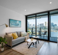 87 Docklands2Bd2Bth Lv8 Waterside FreeCarPark - St Kilda Accommodation