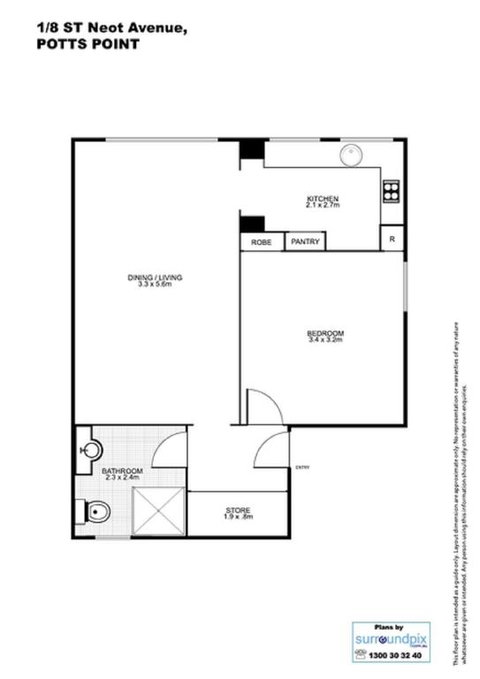 Art Deco In The Cul-de-Sac - Spacious Executive 1BR Potts Point Apartment In Quiet Cul-de-Sac - St Kilda Accommodation 3