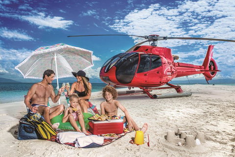 Private Helicopter Tour: Reef Island Snorkeling And Gourmet Picnic Lunch - St Kilda Accommodation 0