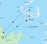 Fly to Green Island - Cruise Return - St Kilda Accommodation