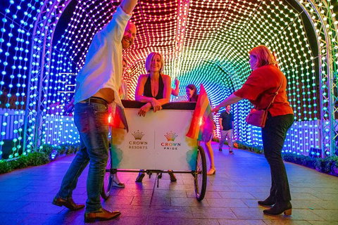 Christmas Lights Rickshaw Tour In Perth - St Kilda Accommodation 0